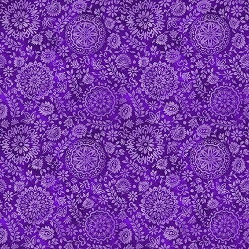 Blank Quilting - Petra - Mini Medallion Purple