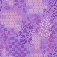 Blank Quilting - Petra - Tonal Patchwork Lilac