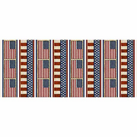 QT Fabrics - American Spirit - Flag Stripe Red