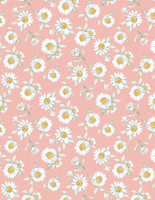 Wilmington Prints - Daisy Days - Daisies Pink