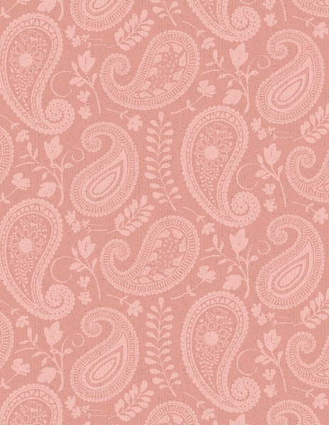 Wilmington Prints - Daisy Days - Paisley Pink