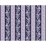 Wilmington Prints - Purple Majesty - Repeating Stripe Multi