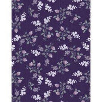 Wilmington Prints - Purple Majesty - Medium Floral Purple