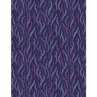 Wilmington Prints - Purple Majesty - Scattered Vines Dark Purple