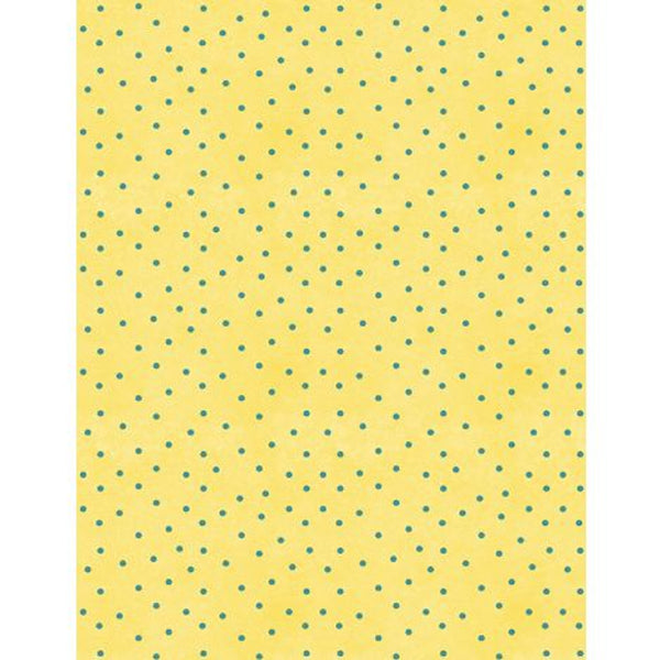 Wilmington Prints - Sunflower Sweet - Dots Allover Yellow