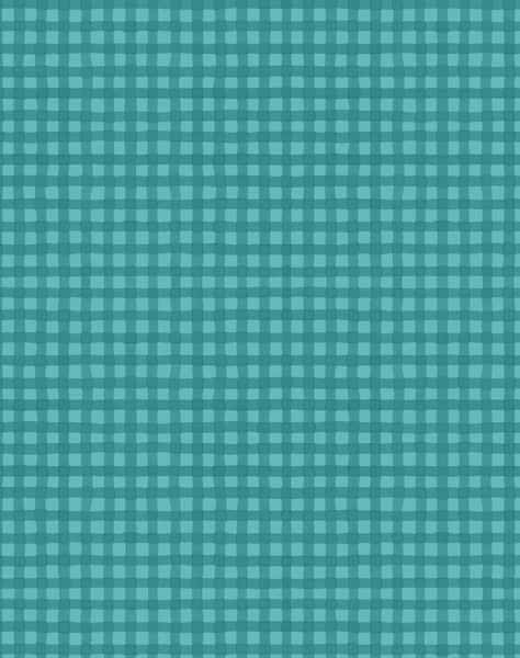 Wilmington Prints - Sunflower Sweet - Gingham Teal