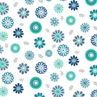 Wilmington Prints - Windsong Meadows - Blossom Toss White