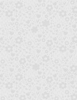 Wilmington Prints - Windsong Meadows - Floral Allover Gray