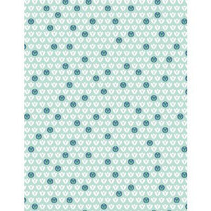 Wilmington Prints - Windsong Meadows - Lavender Field Mint