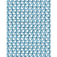 Wilmington Prints - Windsong Meadows - Climbing Tulips Blue