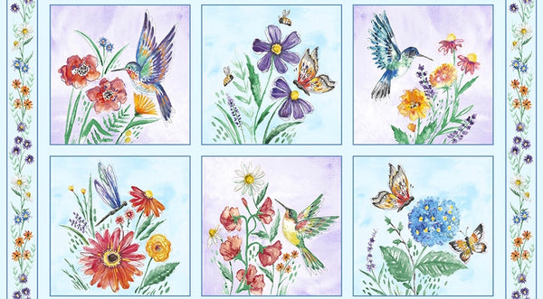 Wilmington Prints - Fanciful Flight Panel