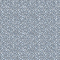 Wilmington Prints - Woodland Frost - Winter Berries Blue