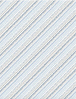 Wilmington Prints - Woodland Frost - Diagonal Stripe Light Blue
