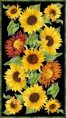 Wilmington Prints - Flowers of the Sun Panel