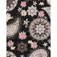 Wilmington Prints - Paisley Place - Paisley & Mandala Black