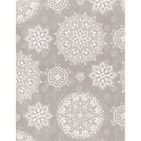Wilmington Prints - Paisley Place - Mandalas Gray