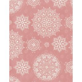 Wilmington Prints - Paisley Place - Mandalas Pink