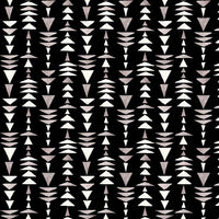 Wilmington Prints - Paisley Place - Stacked Triangles Black