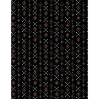 Wilmington Prints - Paisley Place - Foulard Black