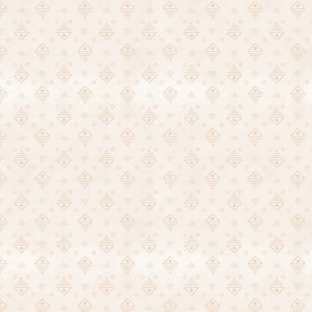 Wilmington Prints - Paisley Place - Geometric Cream
