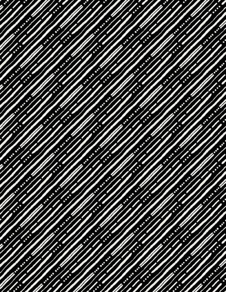 Wilmington Prints - Paisley Place - Diagonal Stripes Black