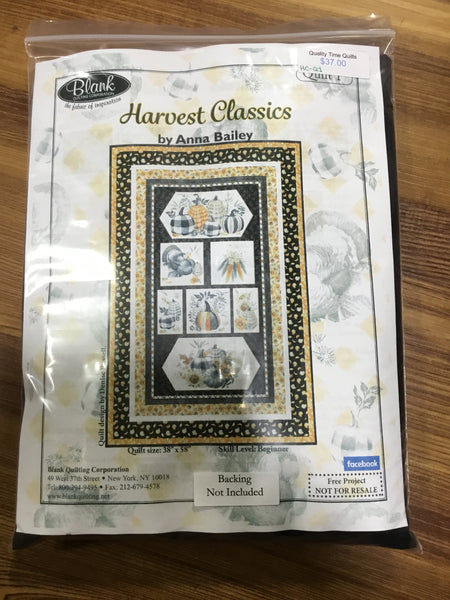 Harvest Classics - Quilt 1 Quilt Kit