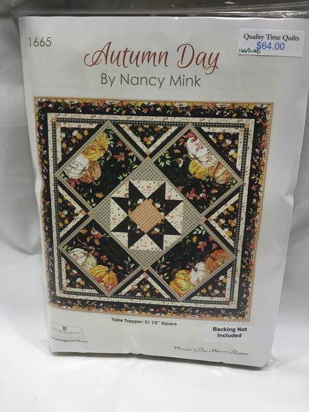208A - Autumn Day Table Topper Kit