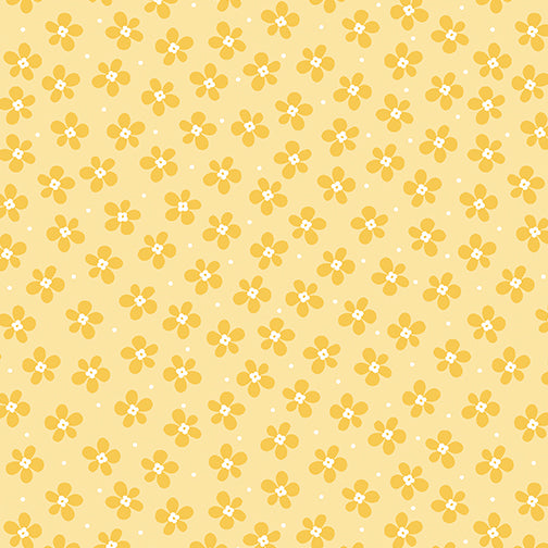 Benartex - At Home - Sweet Flower Yellow