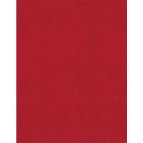 Wilmington Prints - Essential - Criss-Cross Texture Holiday Red