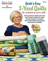 Fabric Cafe - Quilt Pattern - Quick’n Easy 3-Yard Quilts Book