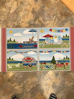 Panel - Let’s Go Glamping - Placemats