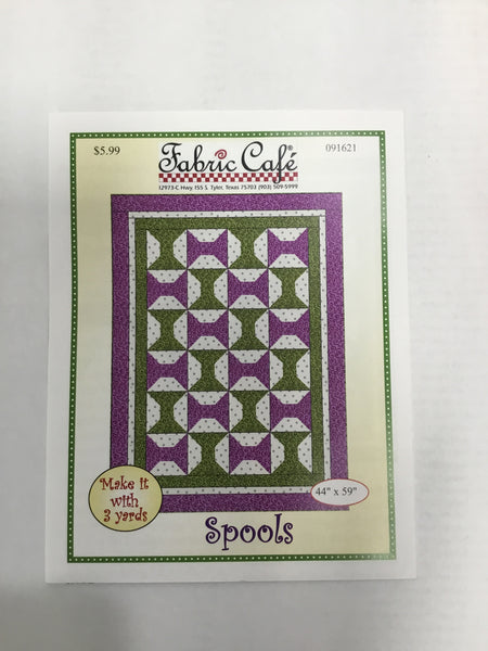 Fabric Cafe - Quilt Pattern - Spools