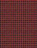 Wilmington Prints - Nose to Nose - Plaid Red