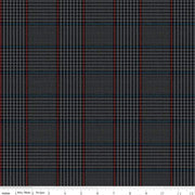 Riley Blake Fabrics - All About Plaids - Tweed Black