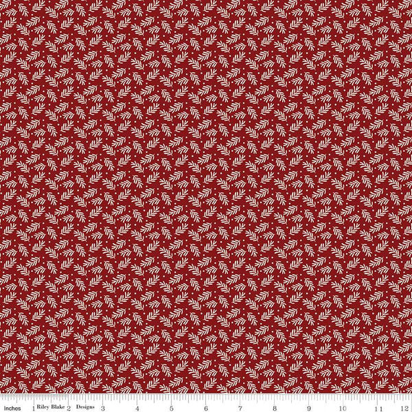Riley Blake Fabrics - Christmas Traditions - Springs Red