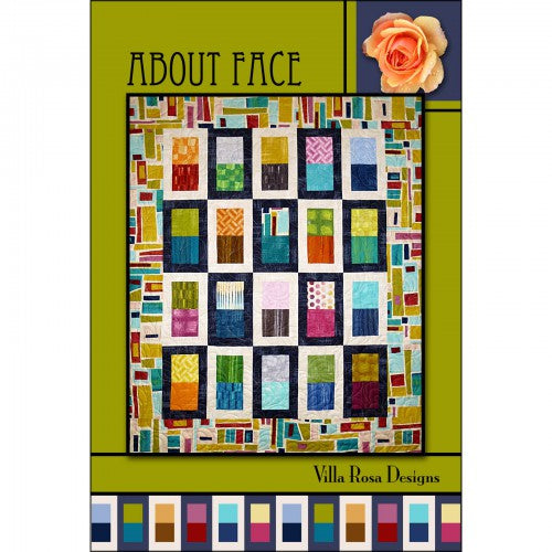 Villa Rosa Designs - Quilt Pattern - About Face
