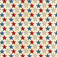 Blank Quilting - American Honor - Stars on Ivory