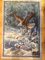 Panel - Winter Whisper Eagle