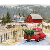 PP13 - Riley Blake Designs - Country Memories Country Christmas Panel
