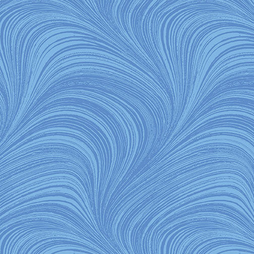 Benartex - 108” Wide Wave Texture - Blue