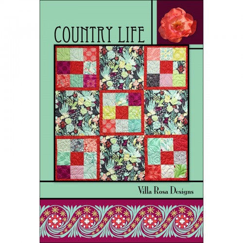 Villa Rosa Designs - Quilt Pattern - Country Life