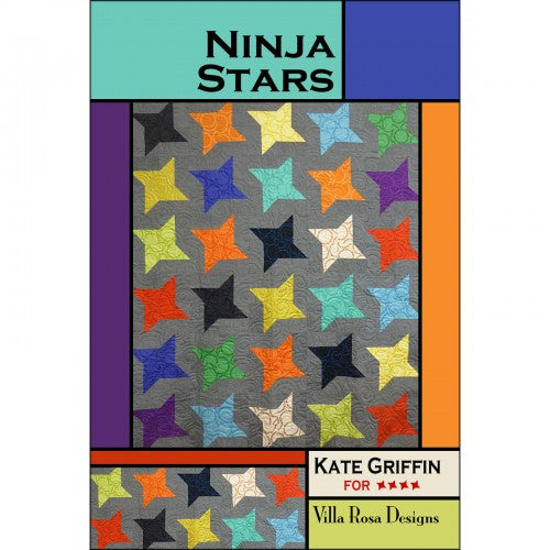 Villa Rosa Designs - Quilt Pattern - Ninja Stars