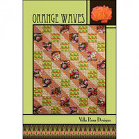 Villa Rosa Designs - Quilt Pattern - Orange Waves
