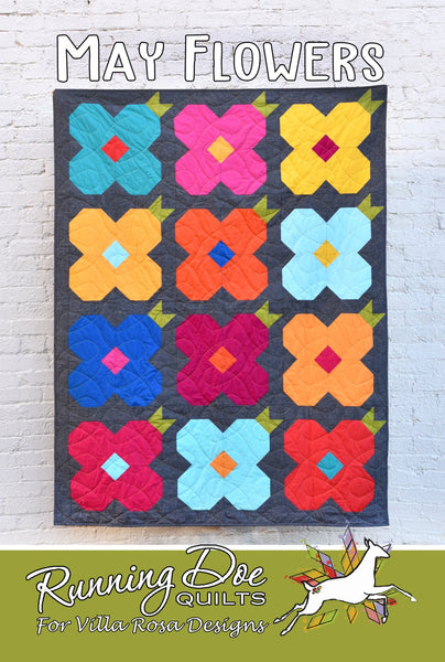 Villa Rosa Designs - Quilt Pattern - May Flowers