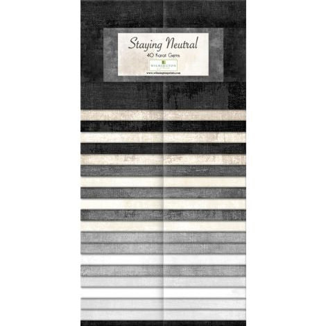 Wilmington Prints - Staying Neutral - Jelly Rolls (40 pk)