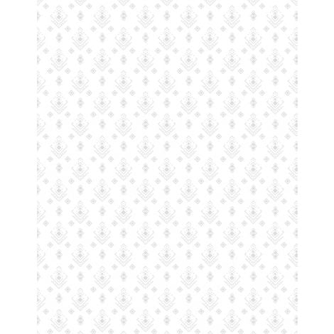 Wilmington Prints - Essentials White-Lite - Geos White on White