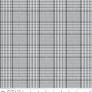 Riley Blake Fabrics - All About Plaids - Tweed Gray