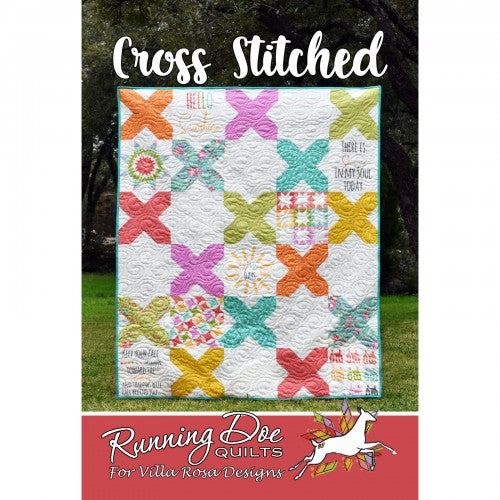 Villa Rosa Designs - Quilt Pattern - Cross Stitched