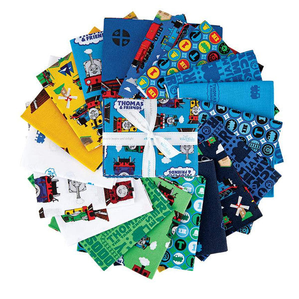 83C - Riley Blake Designs - All Aboard with Thomas & Friends - Fat Quarters