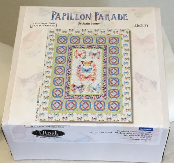Boxed Quilt Kit - Papillon Parade Quilt 1